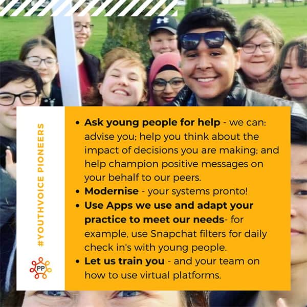 Young people participating in a community event.