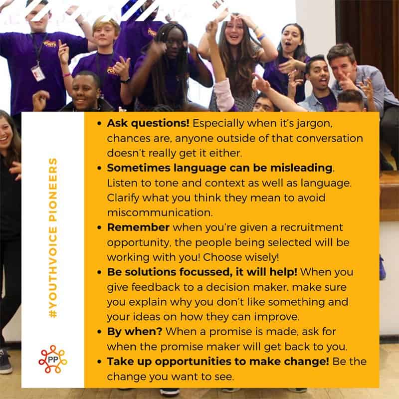 Group of diverse young people celebrating and engaging in a workshop.