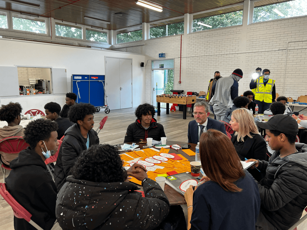 Community engagement during Wandsworth Big Takeover case study event.