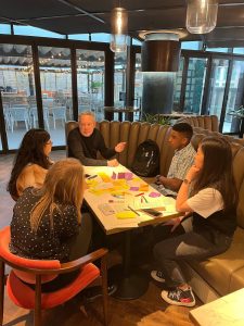 Engaged youth voices in a collaborative discussion at Participation People.
