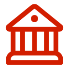 Modern government or community building with columns.